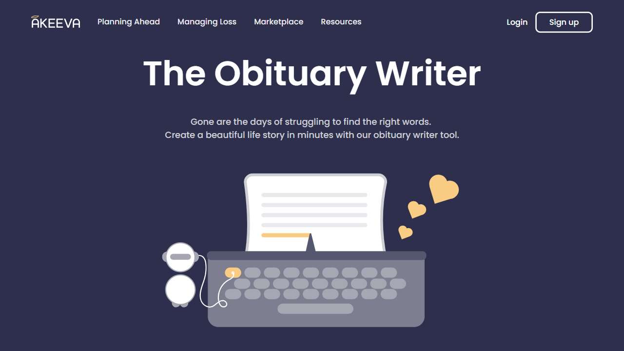Obituary Writer
