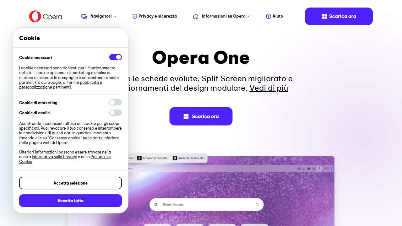 Opera One Browser