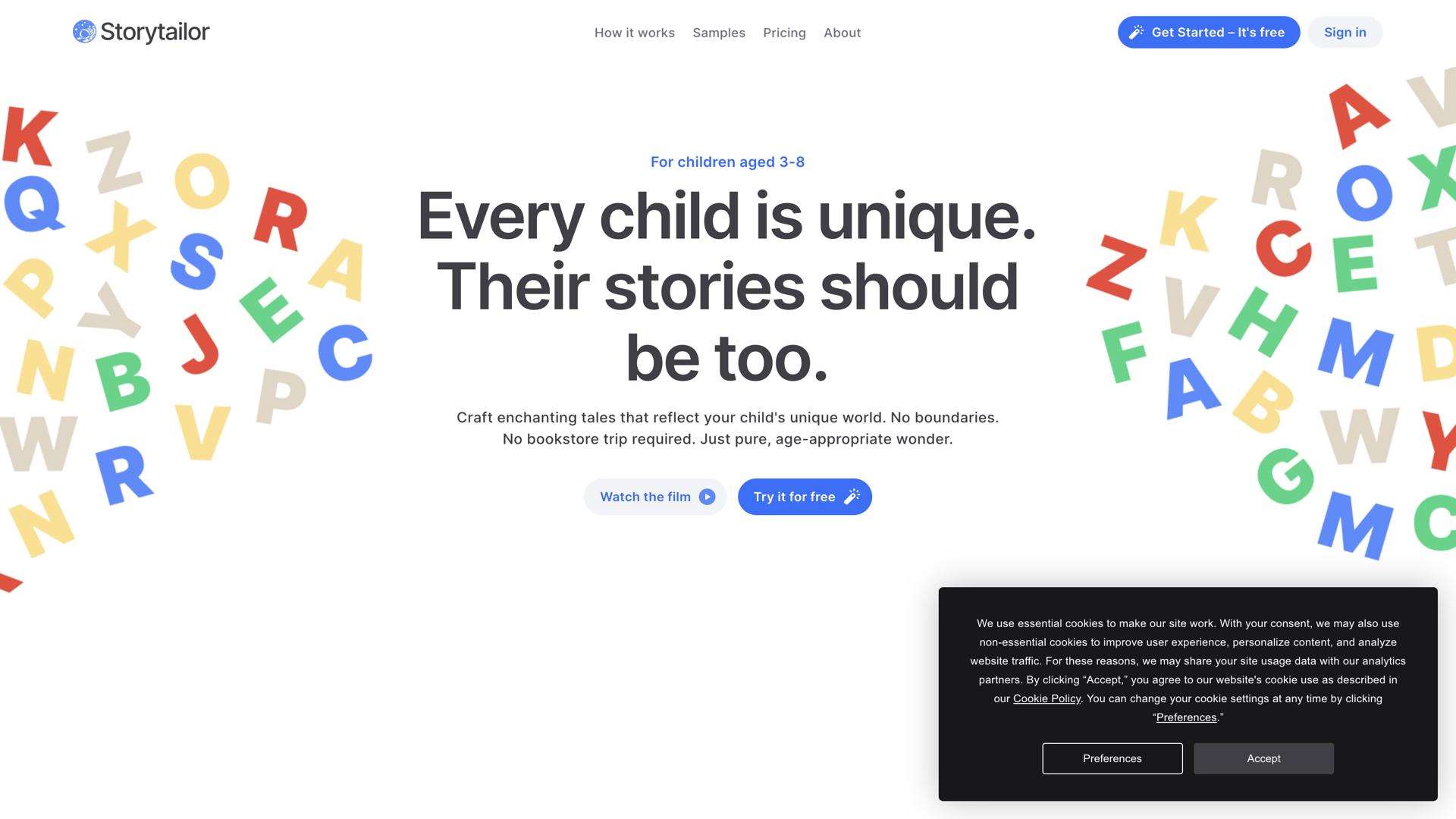 Pagemaster Bedtime Story Generator