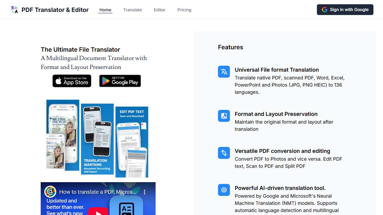 PDF Translator