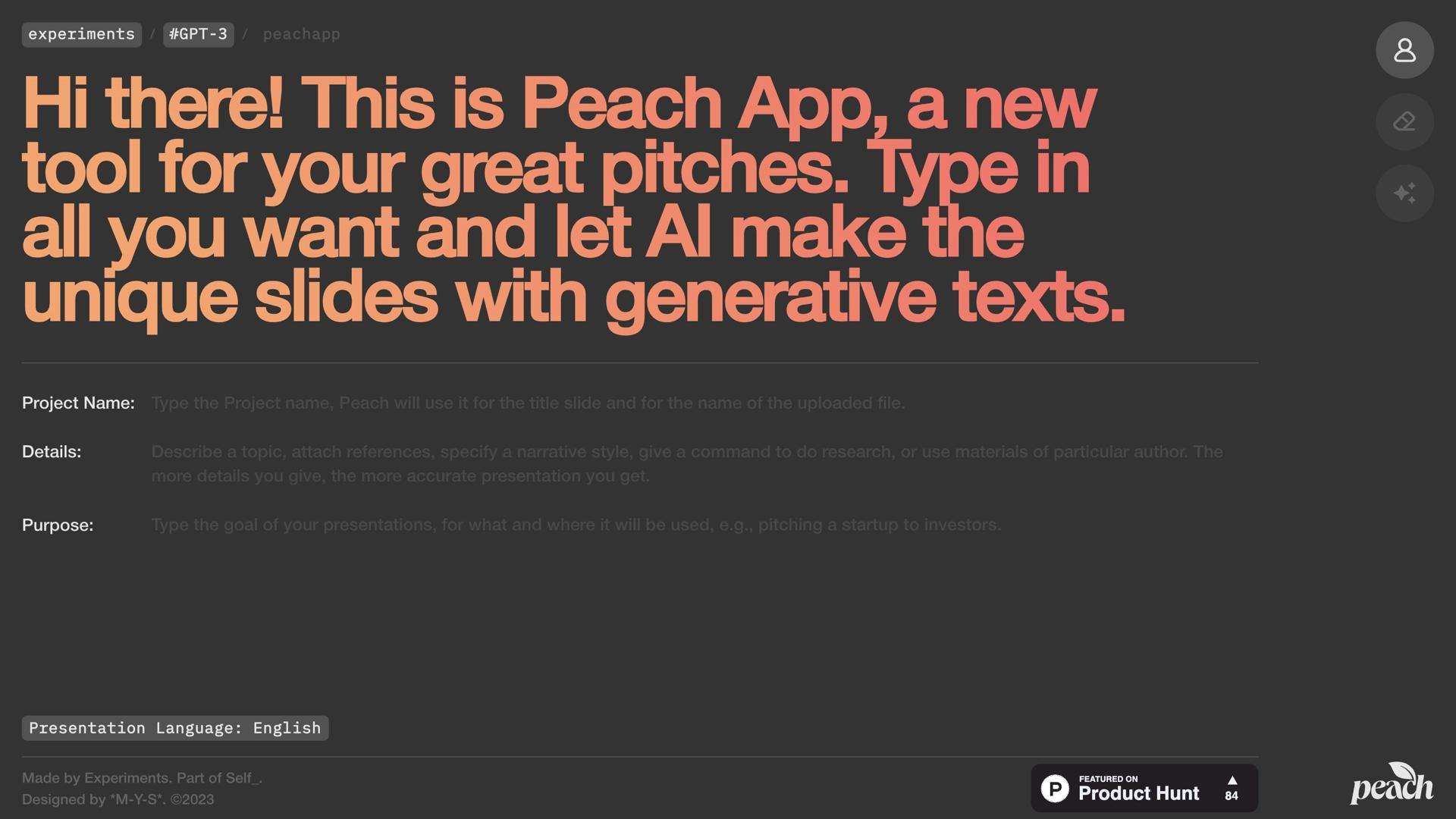 Peach App