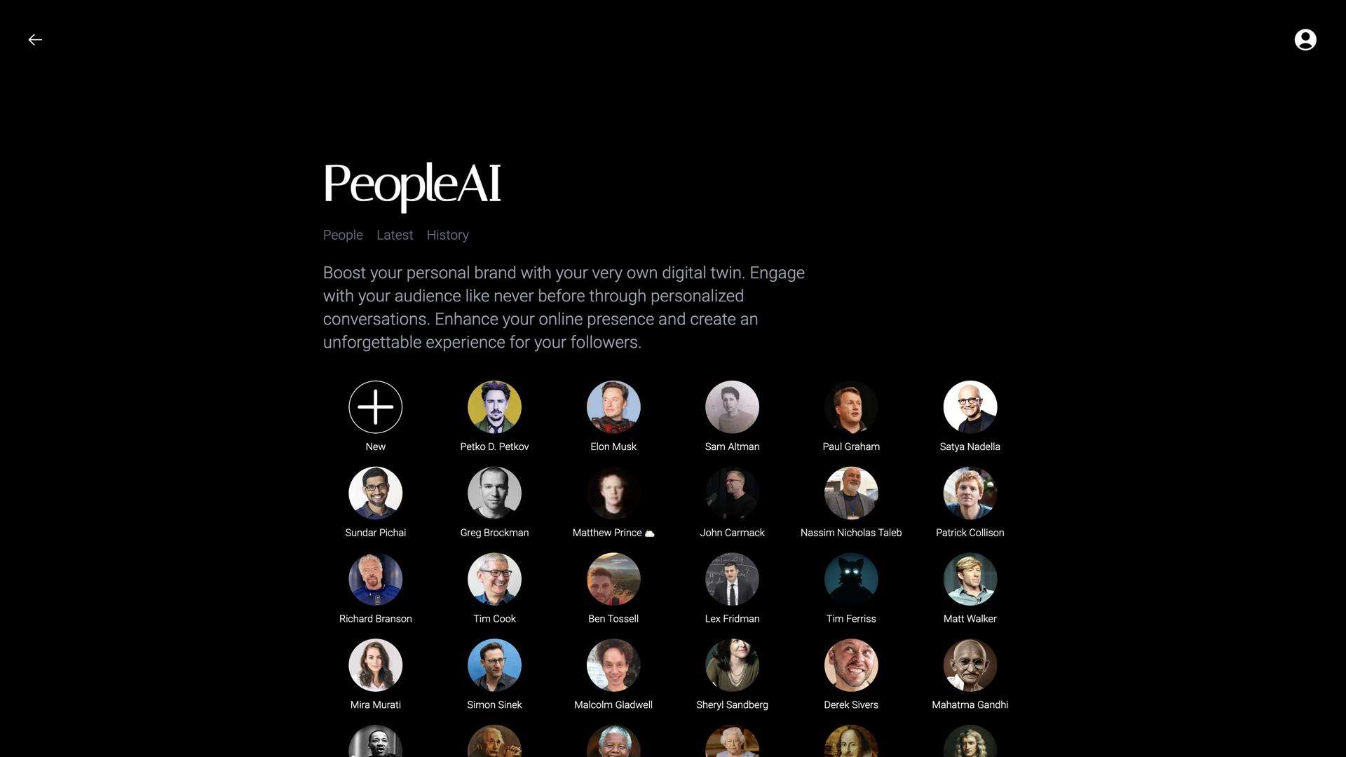 PeopleAI by ChatBotKit