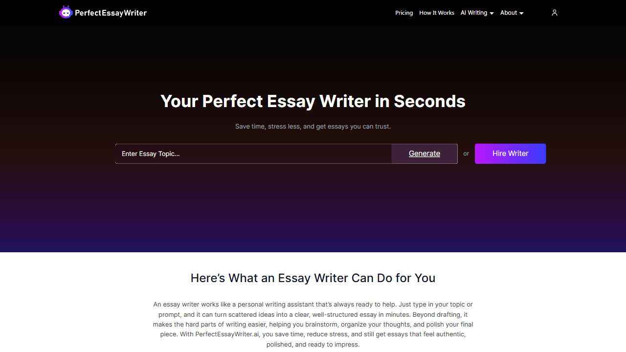 PerfectEssayWriter.AI