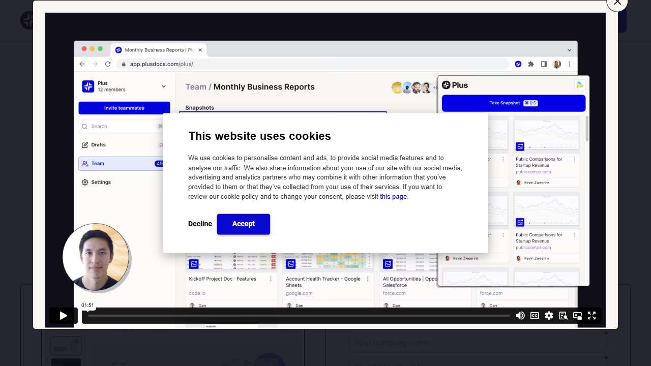 Plus AI for Market Research