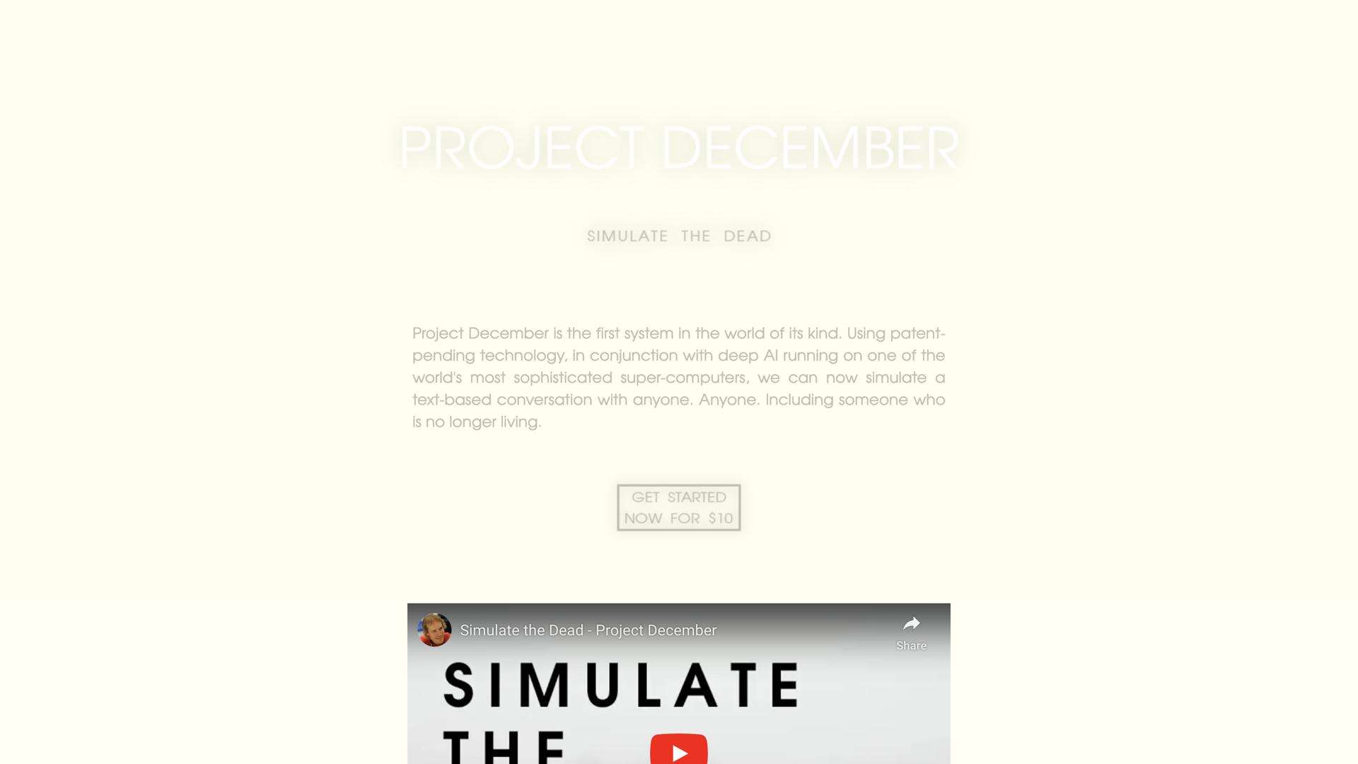 Project December