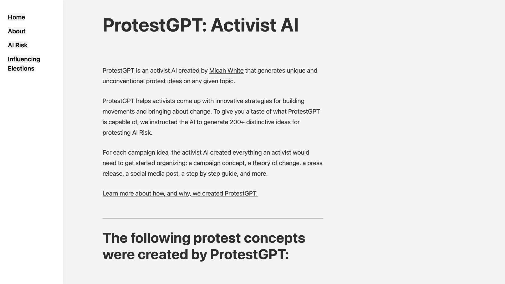 ProtestGPT