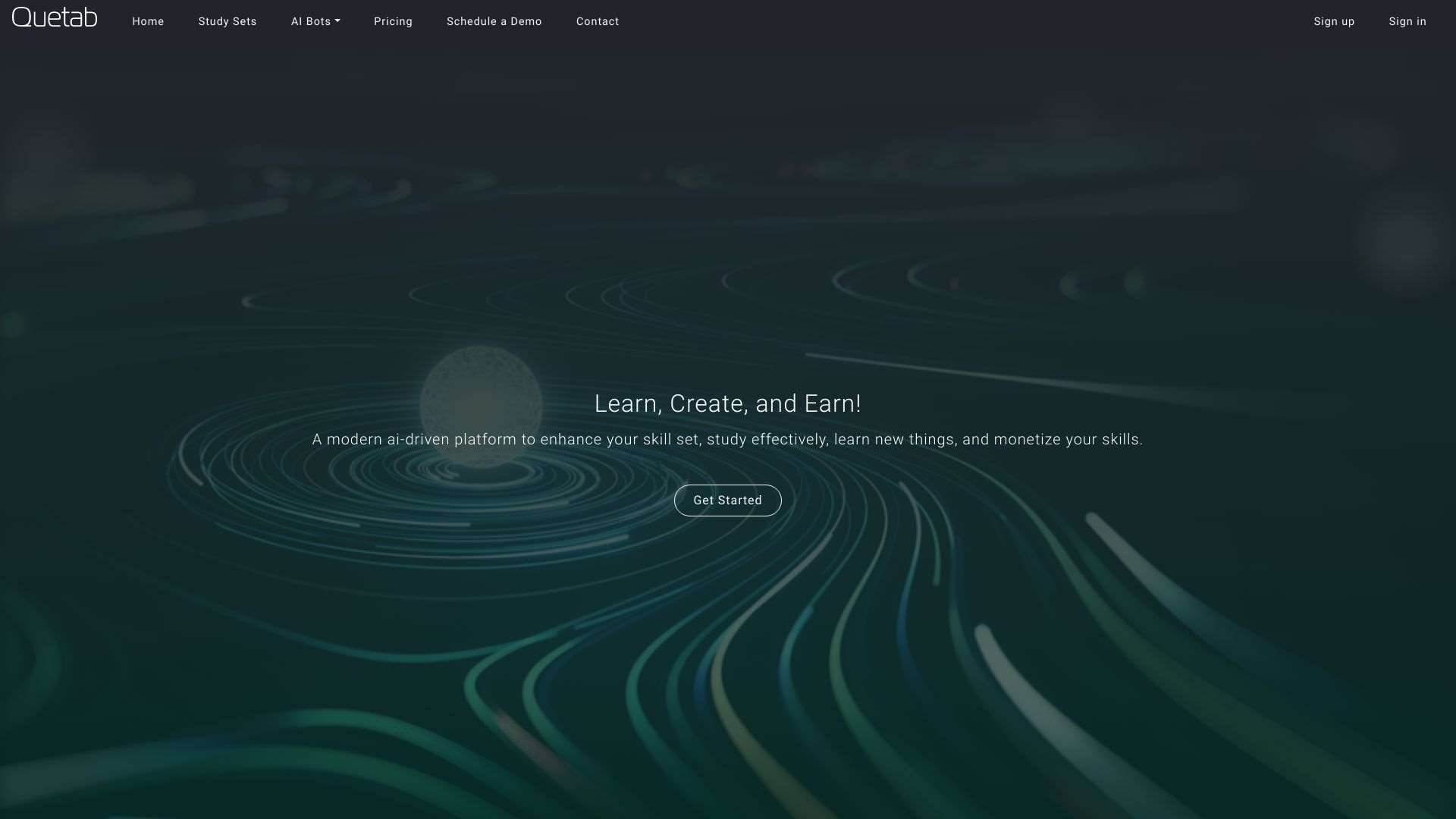 Quetab - AI Flashcard & Quiz Generator