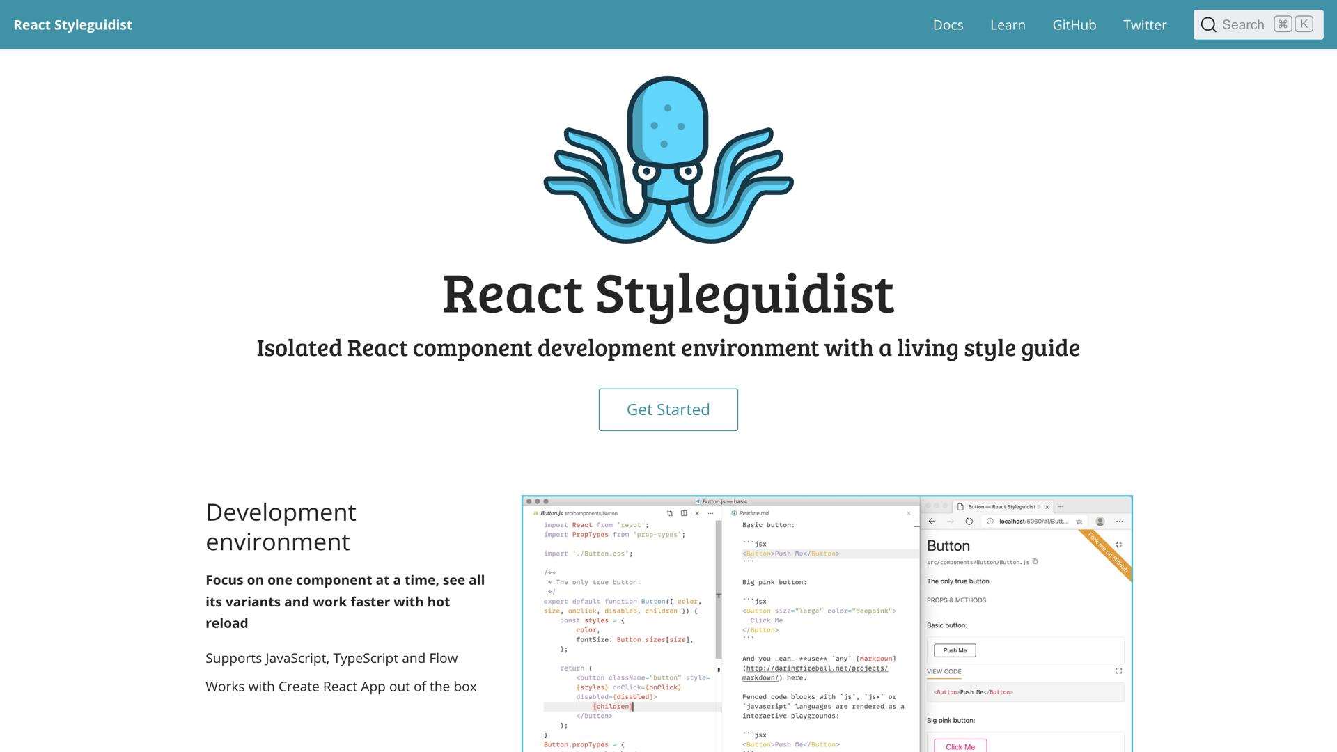 React Styleguidist