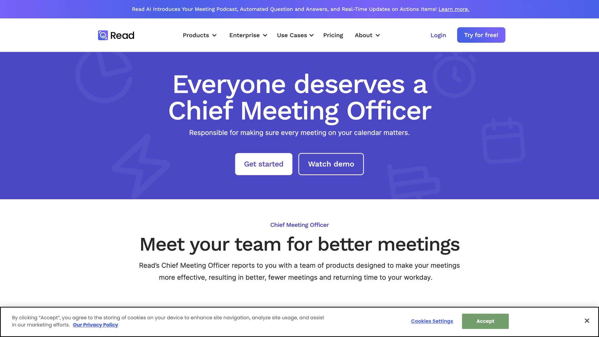 Read Chief Meeting Officer