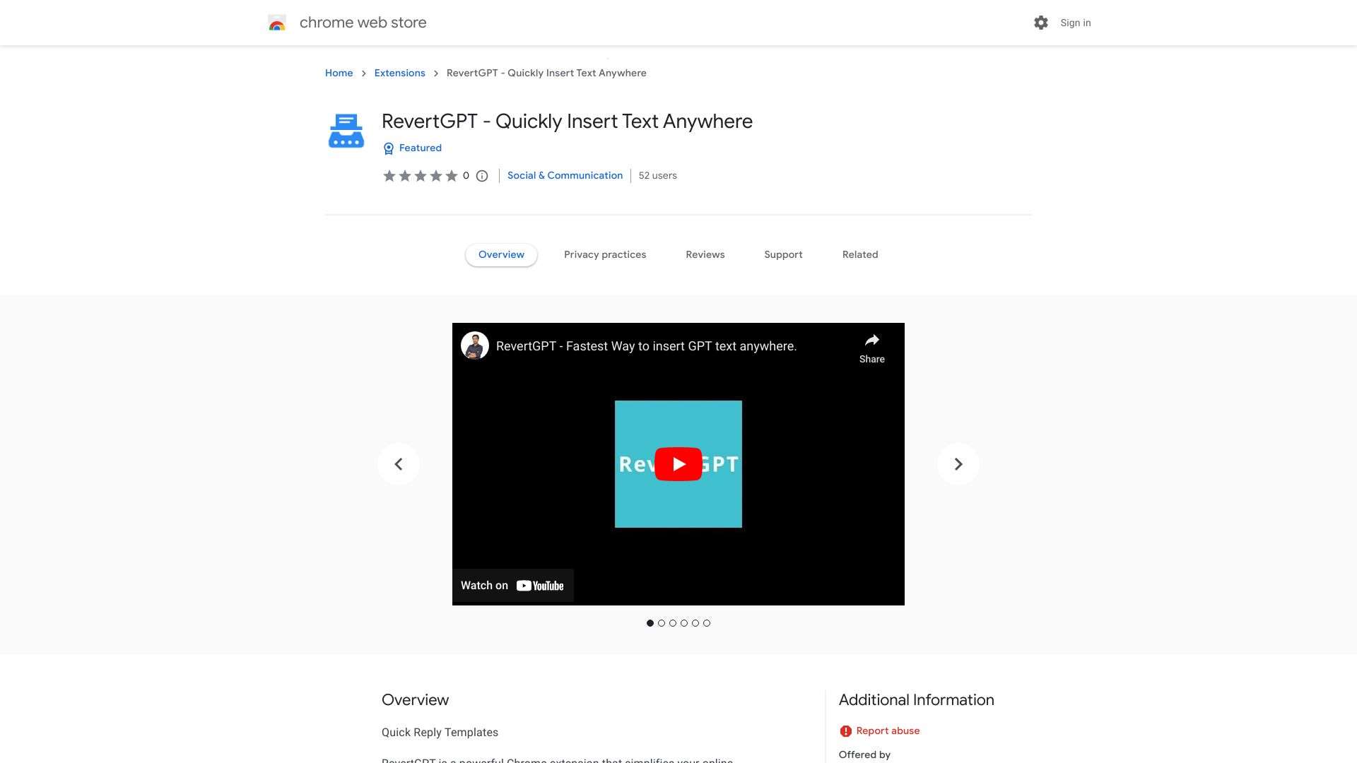 RevertGPT - Saves you from CTS ??