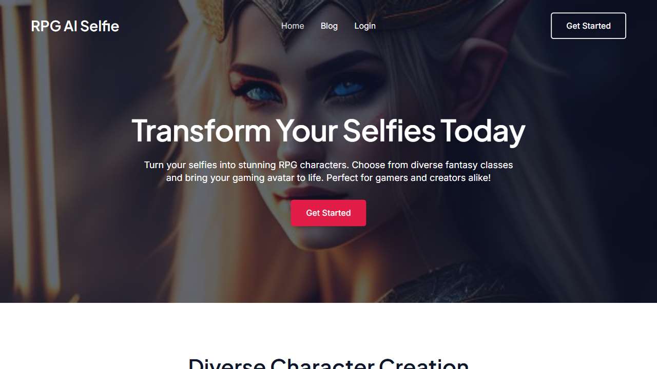 RPG AI Selfie Generator