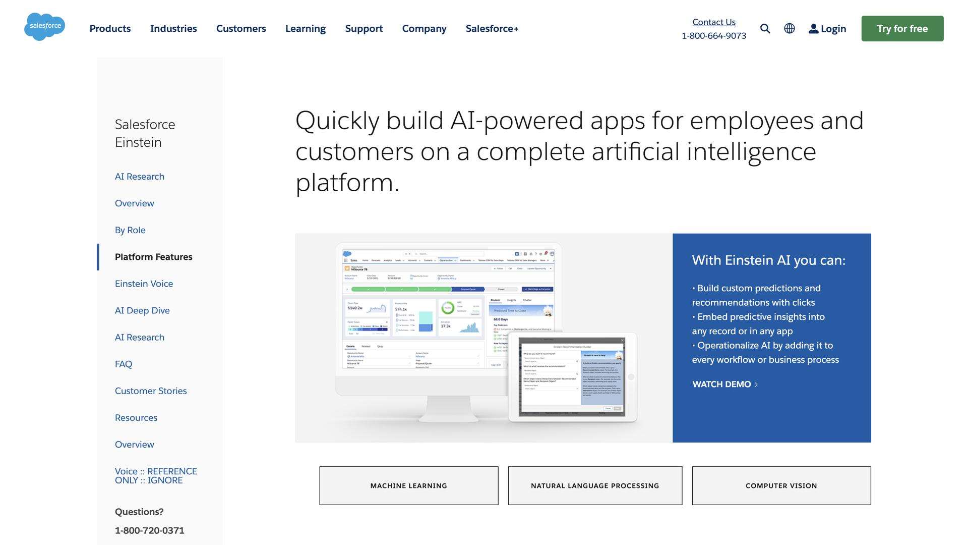 Salesforce Einstein AI