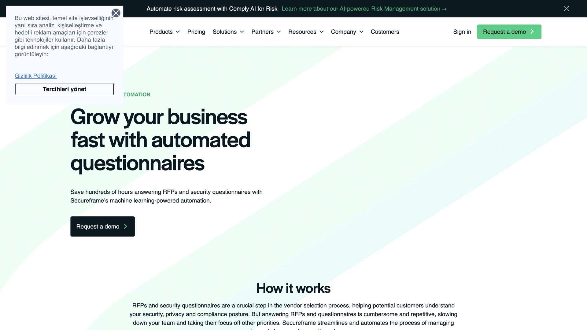 Secureframe Questionnaires