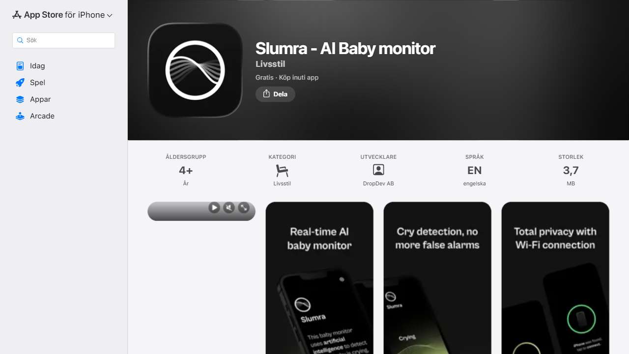 Slumra - AI Baby monitor