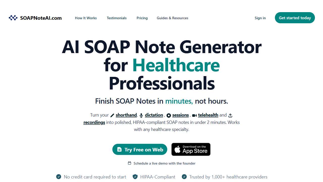 SOAP Note AI