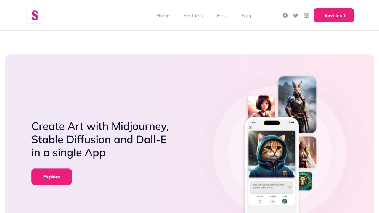 Splend: AI Art Generator & NFT
