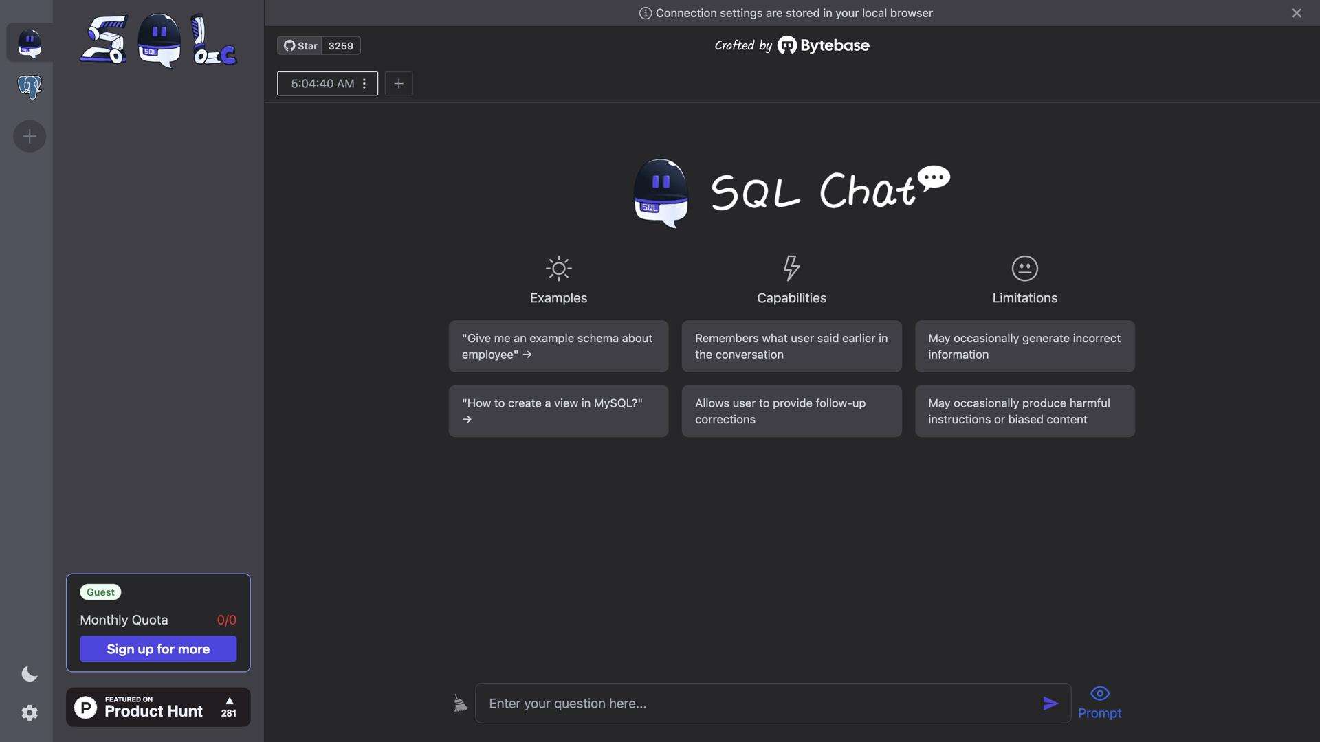 SQL Chat