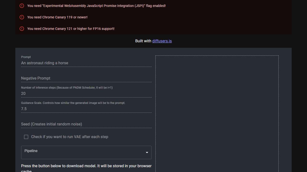 Stable Diffusion Webgpu