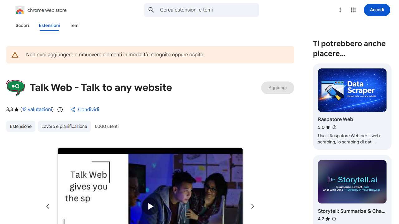 Talk Web