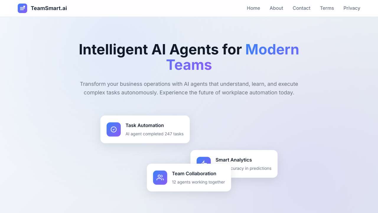 TeamSmart AI