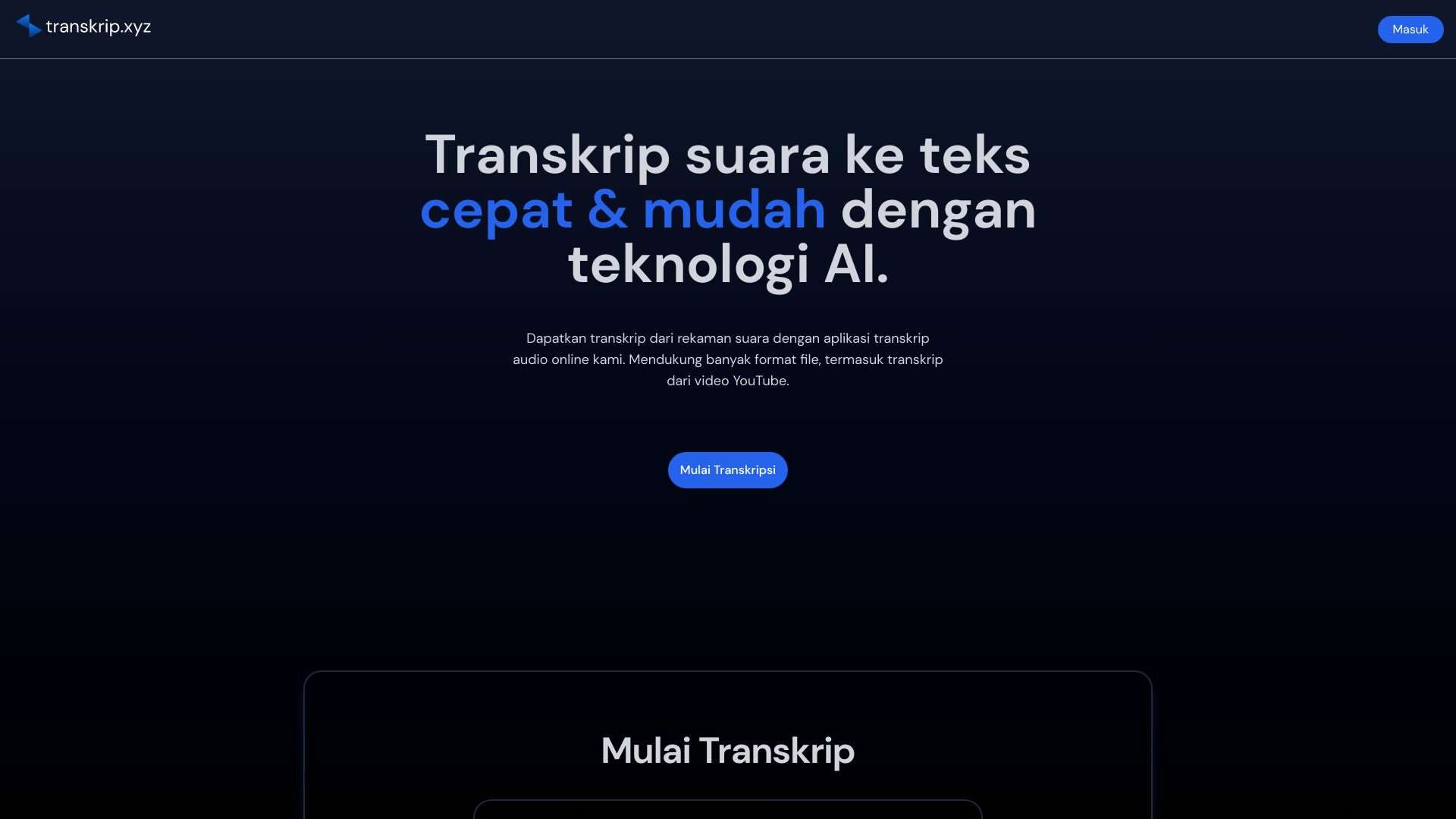 transkrip.xyz