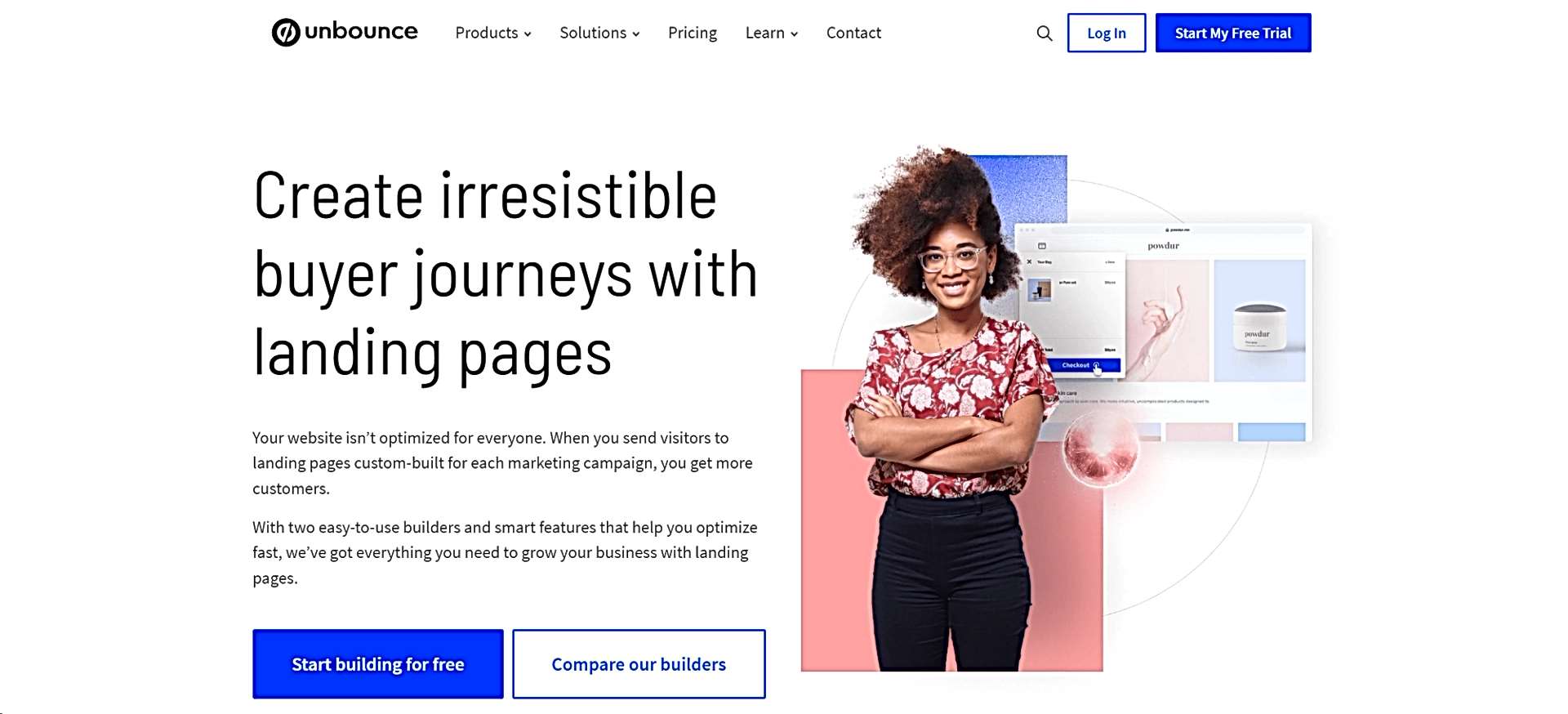 Unbounce Website Builder