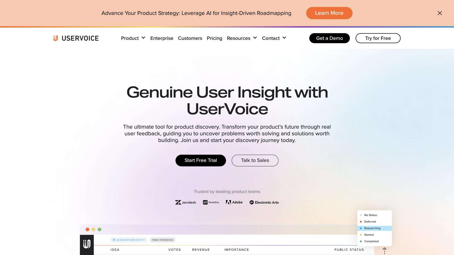 Uservoice