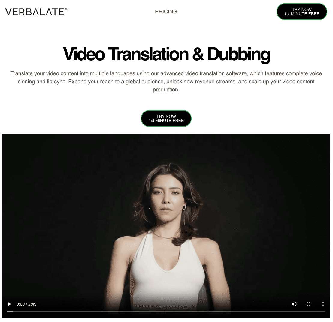 Verbalate Video Translator