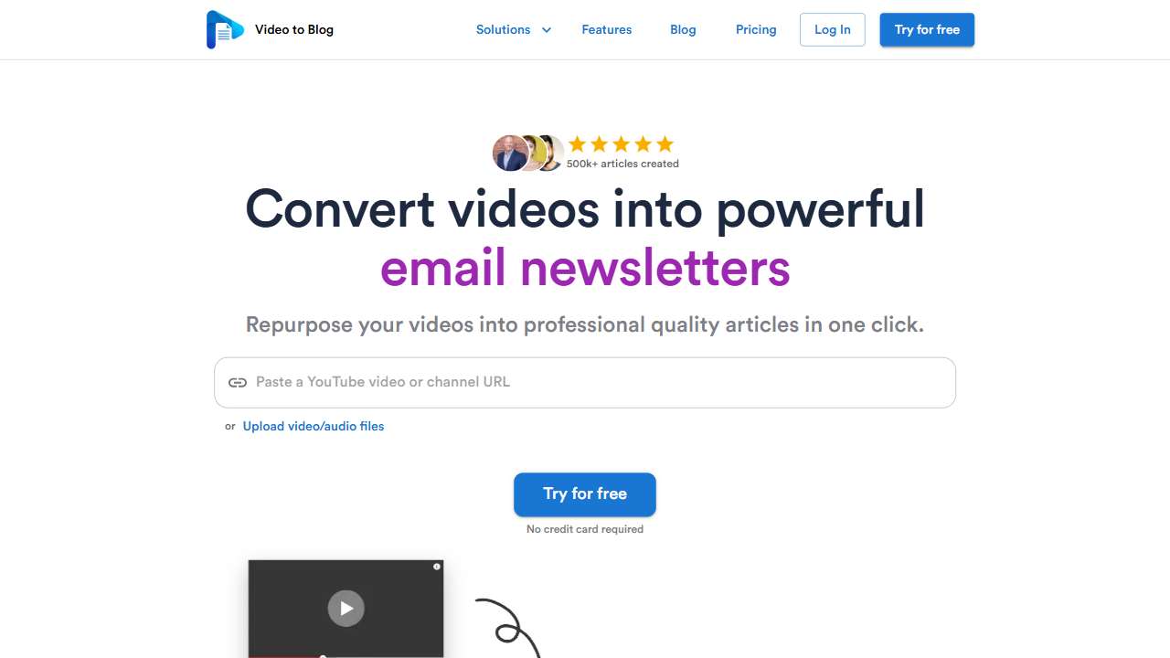 VideoToBlog