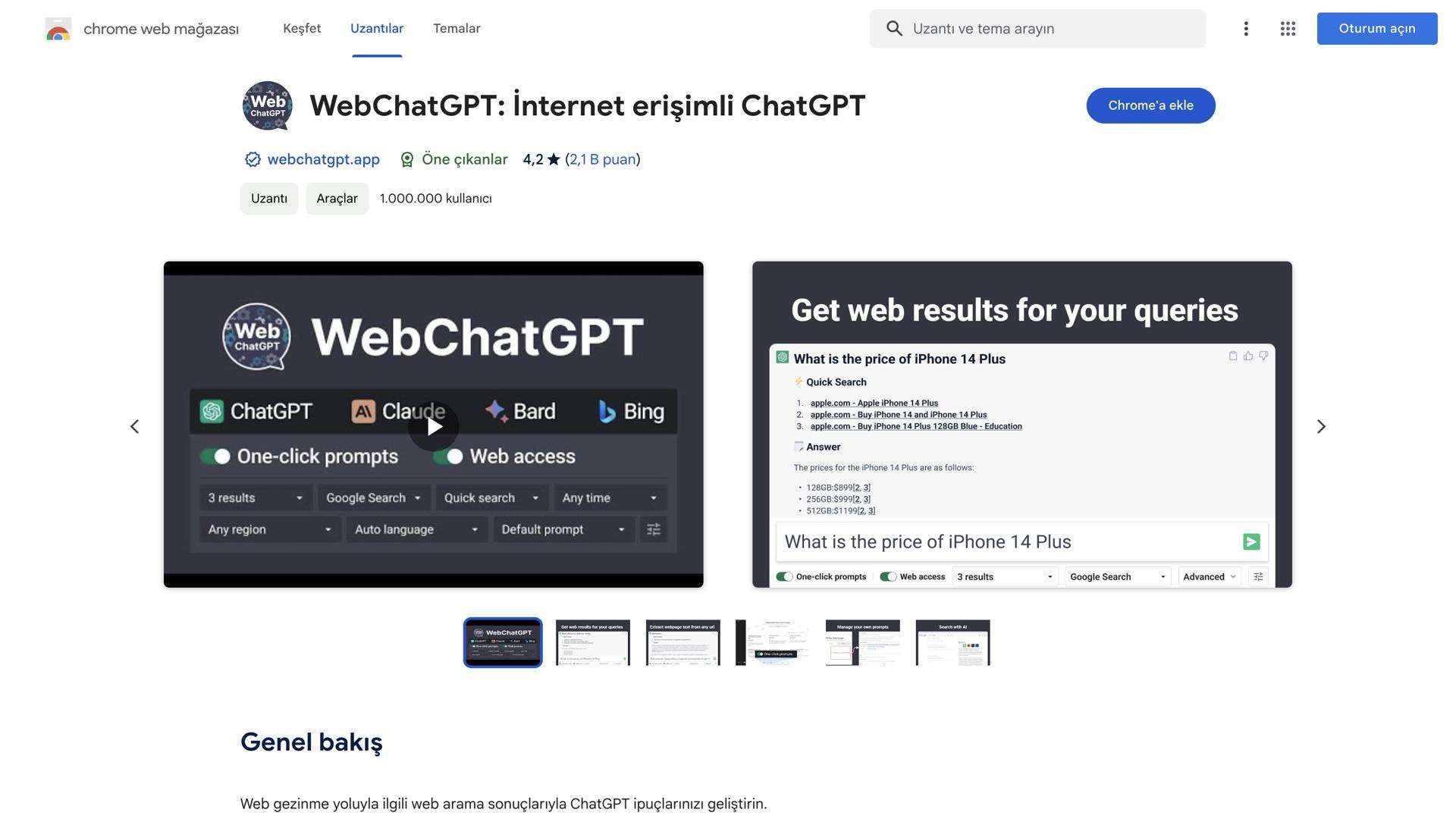 Web ChatGPT