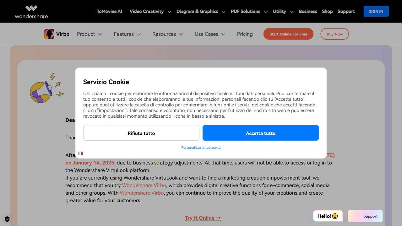Wondershare VirtuLook