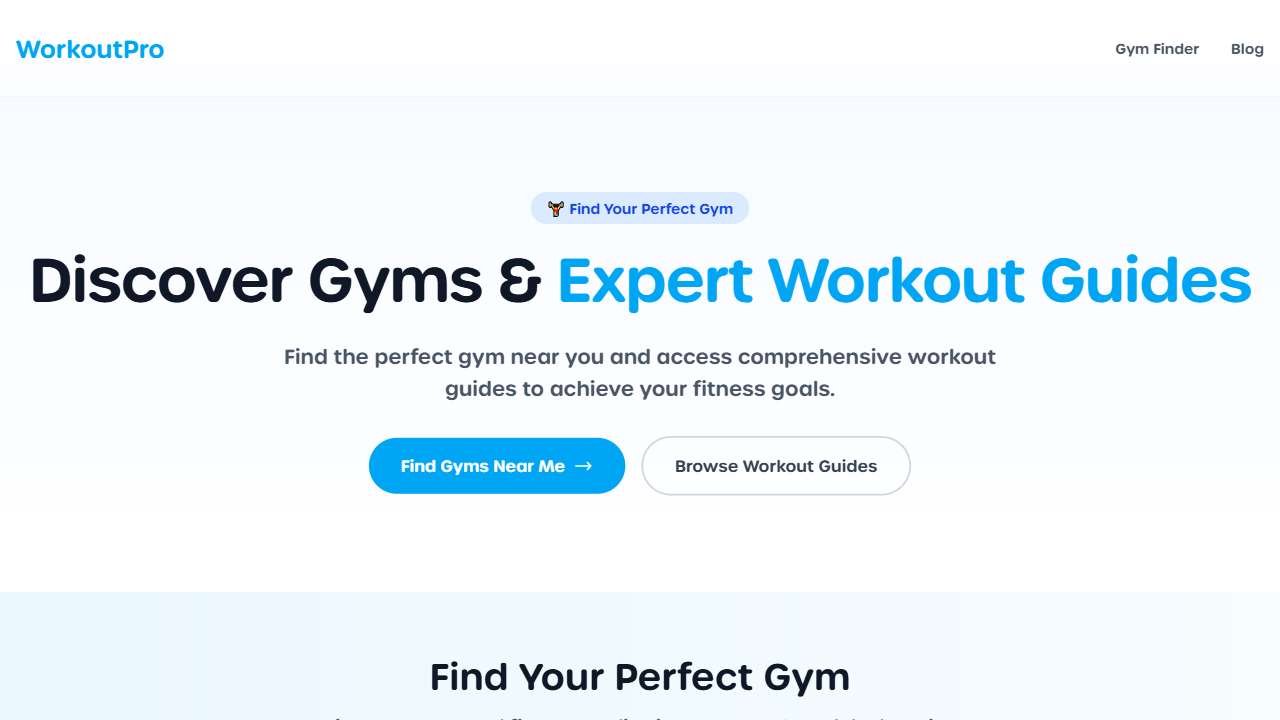 WorkoutPro