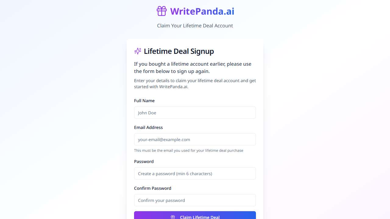 Write Panda